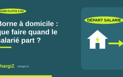 Borne domicile salarié qui quitte l&rsquo;entreprise : que devient l&rsquo;équipement ?