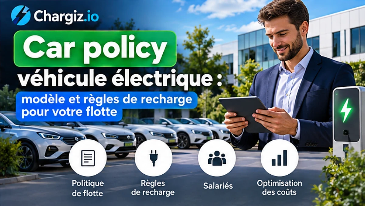 car policy véhicule électrique pour une flotte d'entreprise