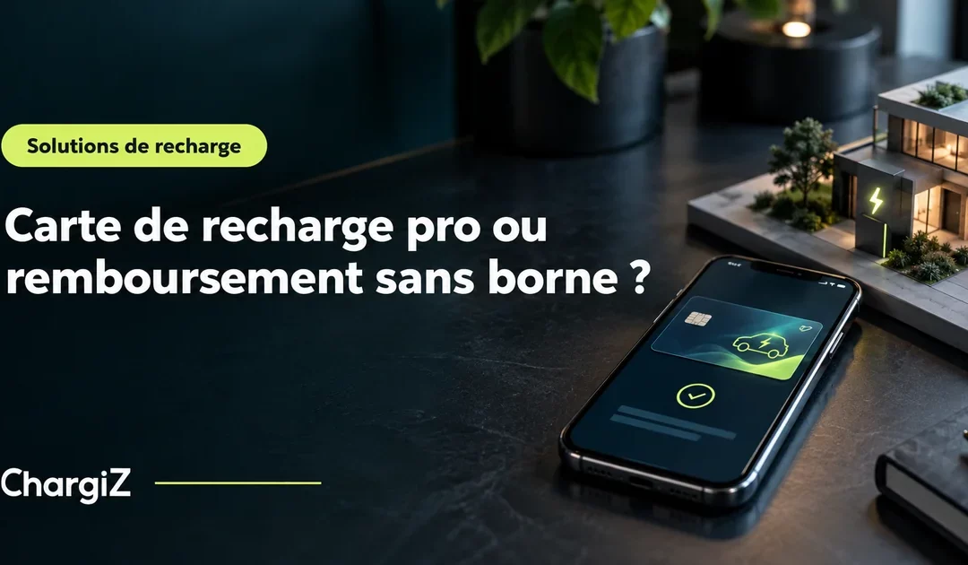 Carte de recharge professionnelle flotte entreprise : la bonne solution pour la recharge à domicile ?