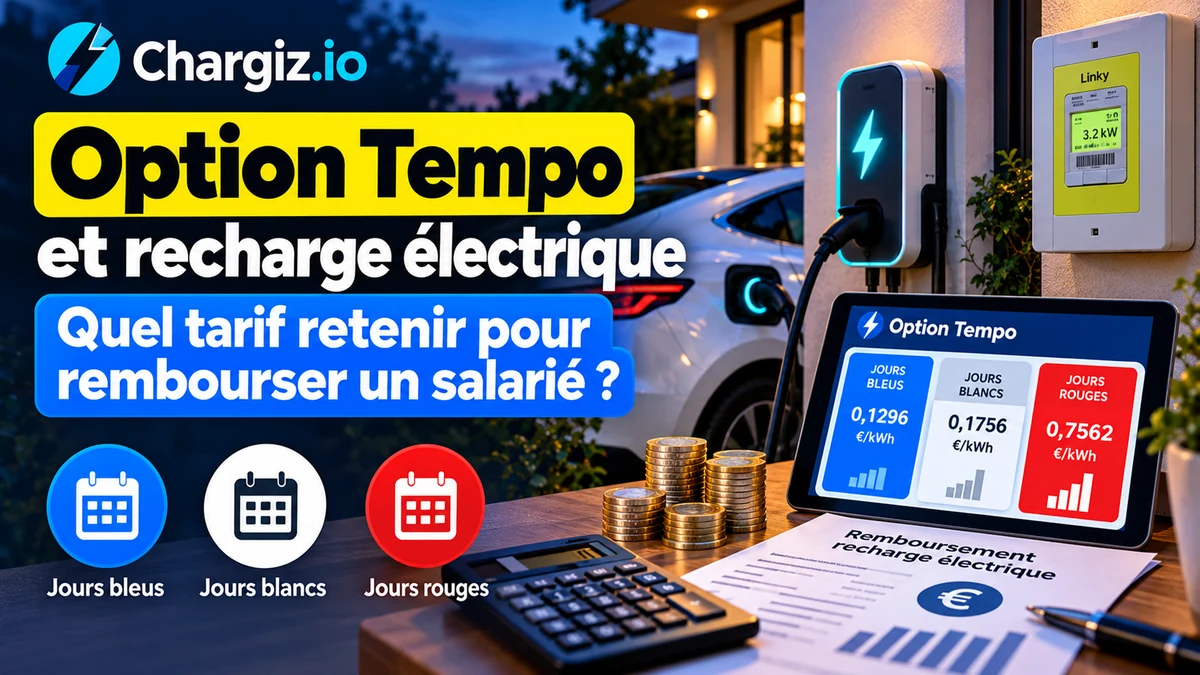 option Tempo et recharge de voiture électrique